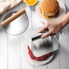 Stainless Steel Burger Press Smasher Kit for Griddle
