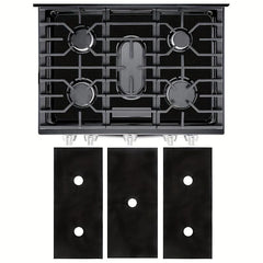 3pcs Gas Range Stove Protectors Heat Resistant Washable Reusable Stove Top Cover