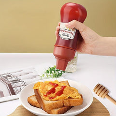 3pcs Squeeze Sauce Bottle Set Plastic Salad Tomato Oyster Honey Dispenser