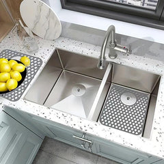 Heat-resistant Silicone Sink Mat, Anti-skid, Mesh Design