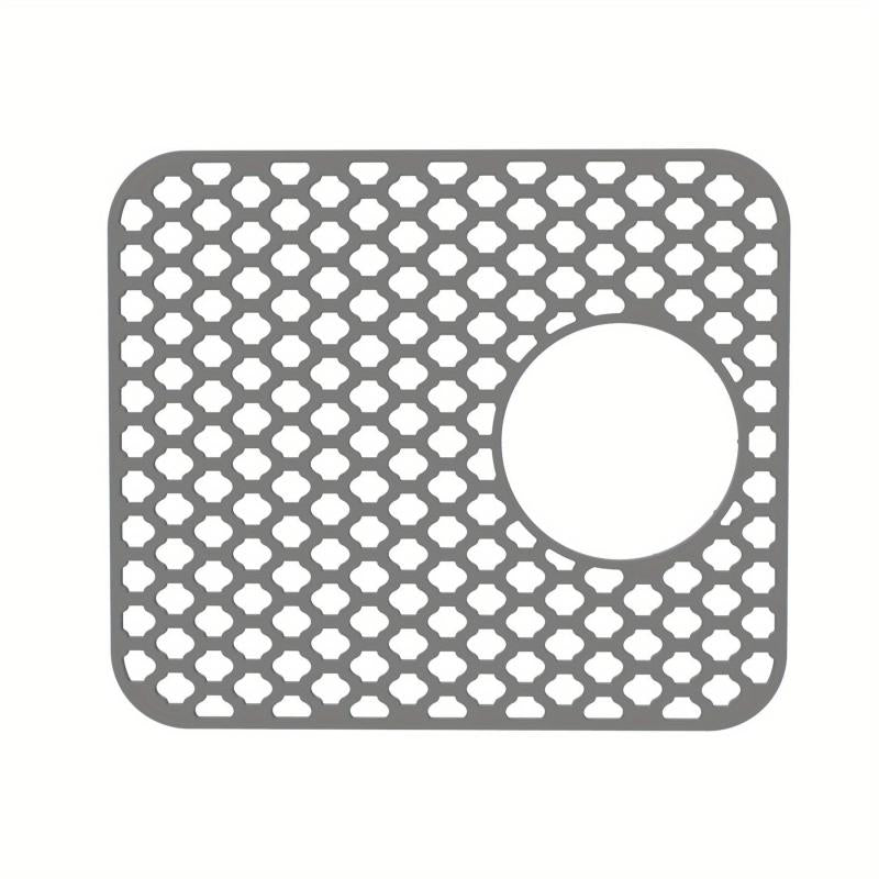 Heat-resistant Silicone Sink Mat, Anti-skid, Mesh Design