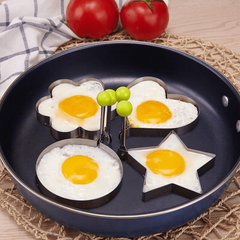 Stainless Steel Egg Ring for Frying Eggs and Omelet