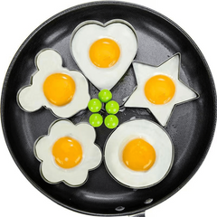 Stainless Steel Egg Ring for Frying Eggs and Omelet