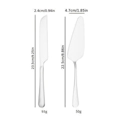 Stainless Steel Cake Cutter And Server Set Home Baking Supplies