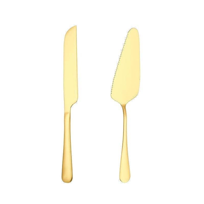 Stainless Steel Cake Cutter And Server Set Home Baking Supplies