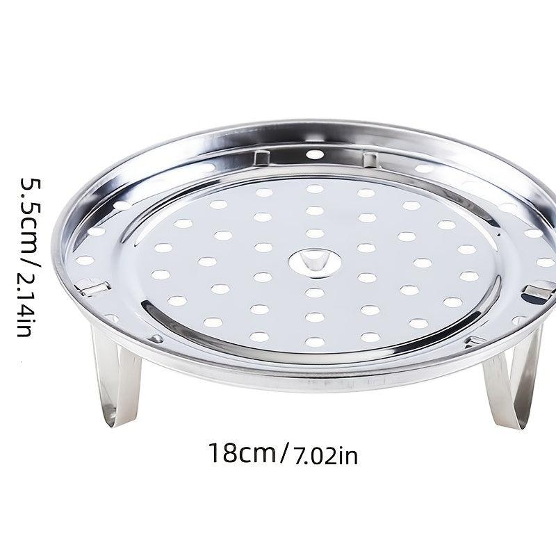 Stainless Steel Steaming Rack Stand for Canning Pressure Cooking Toasting