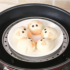 Stainless Steel Steaming Rack Stand for Canning Pressure Cooking Toasting