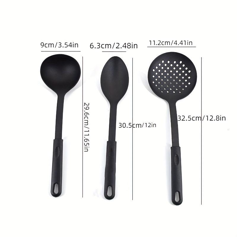 6pcs Kitchen Utensil Set High Temp Resistant Pp Spatula Non-stick Shovel Spoon