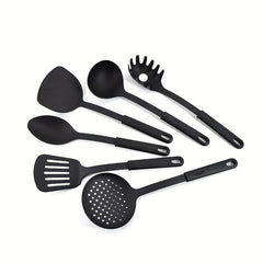 6pcs Kitchen Utensil Set High Temp Resistant Pp Spatula Non-stick Shovel Spoon