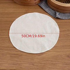 3Pcs Bamboo Steamer Cloth & Liners Set