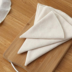 3Pcs Bamboo Steamer Cloth & Liners Set