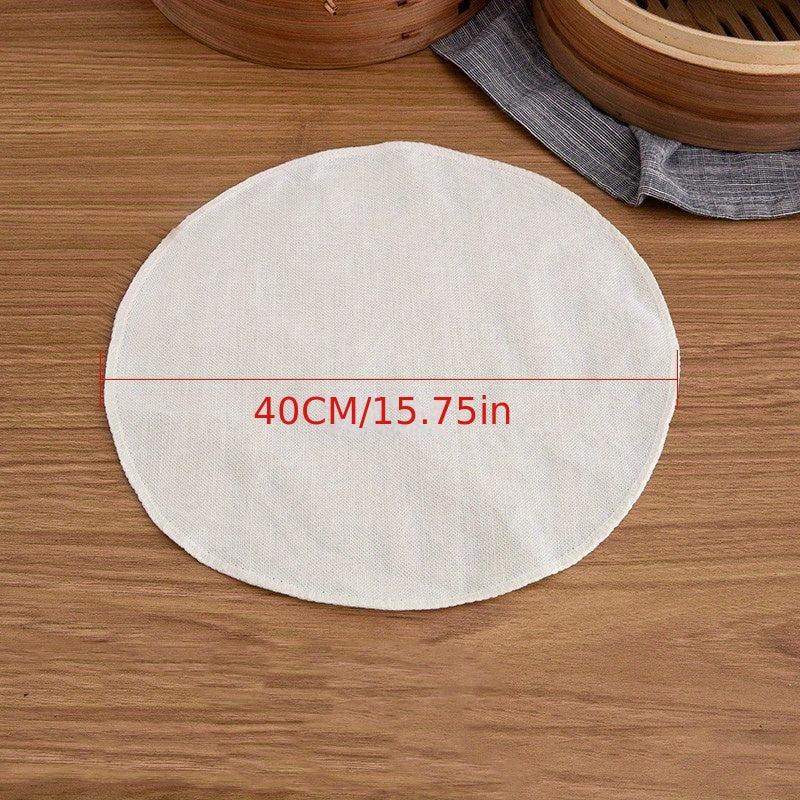 3Pcs Bamboo Steamer Cloth & Liners Set