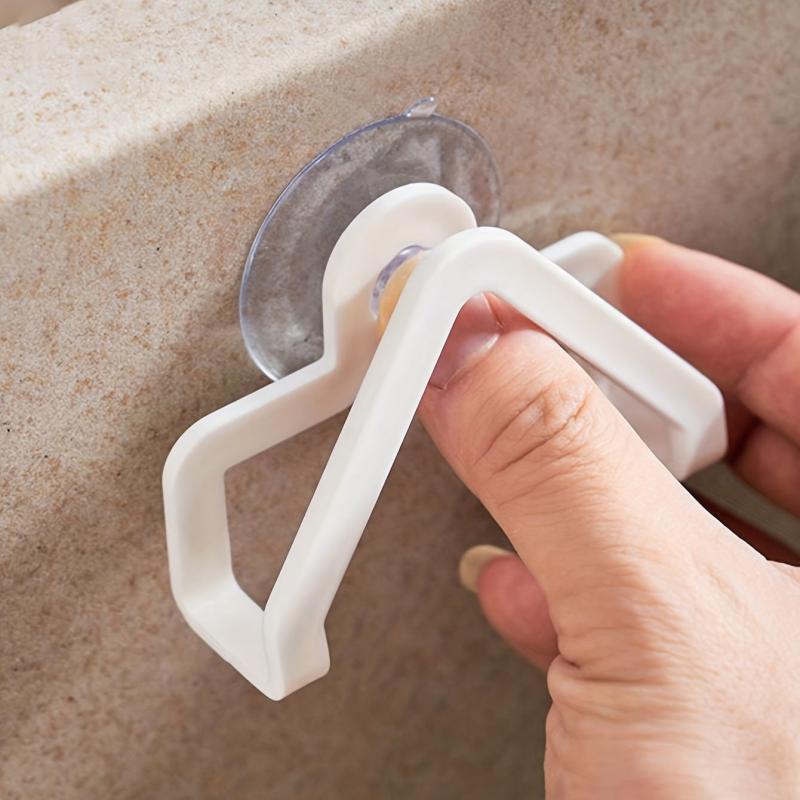 2Pcs Suction Cup Drain Rack Kitchen Organizer