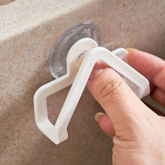2Pcs Suction Cup Drain Rack Kitchen Organizer