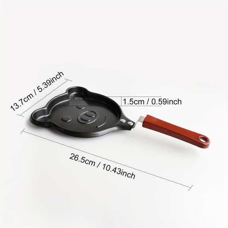 Cartoon Mini Egg Pancake Frying Pan Non Stick Breakfast Maker Pig