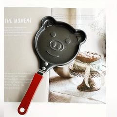 Cartoon Mini Egg Pancake Frying Pan Non Stick Breakfast Maker Pig