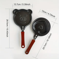 Cartoon Mini Egg Pancake Frying Pan Non Stick Breakfast Maker Pig