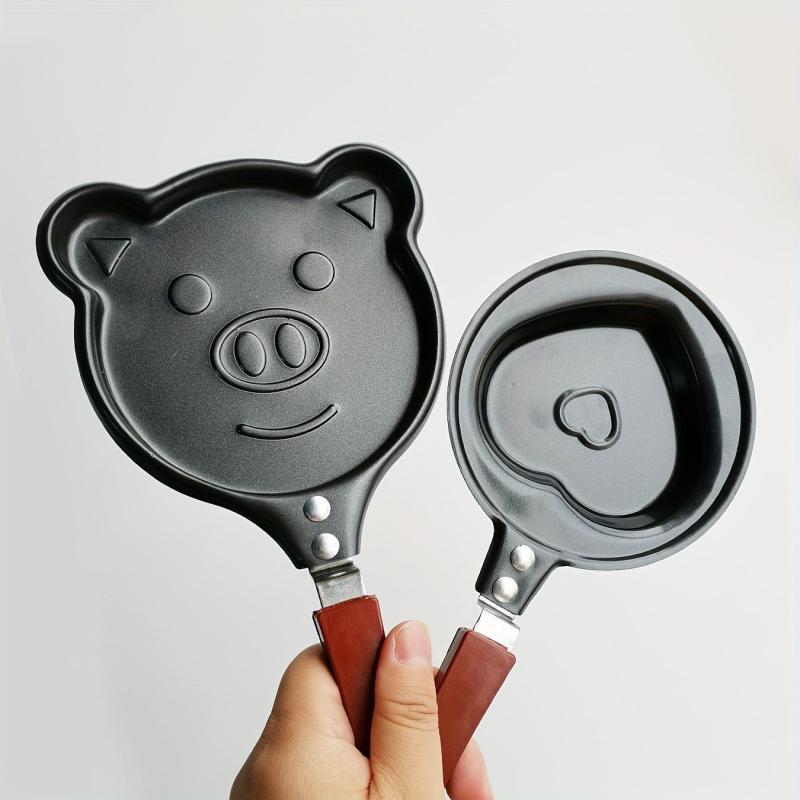 Cartoon Mini Egg Pancake Frying Pan Non Stick Breakfast Maker Pig