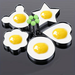 Cartoon Egg Ring Stainless Steel Cooking Rings for Frying Eggs and Omelets