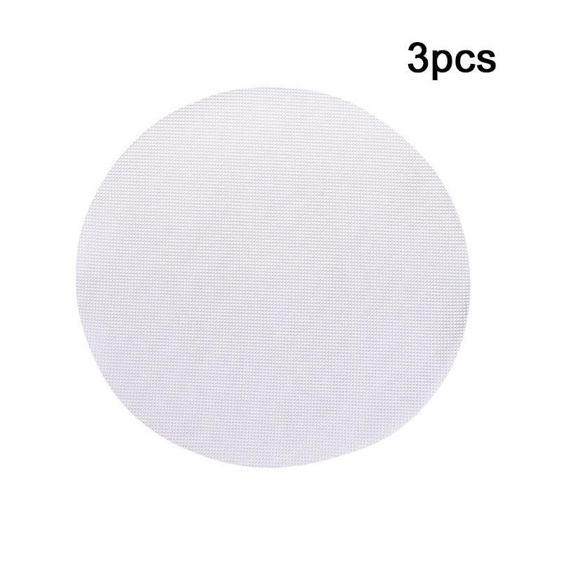 Round Silicone Steamer Mat Non-stick Steaming Cloth Cage Dra