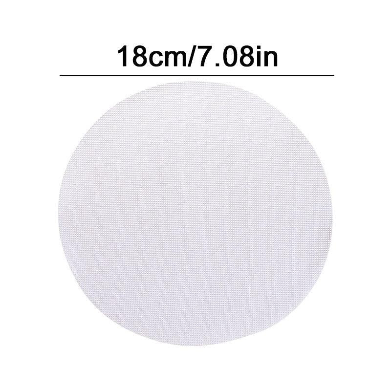 Round Silicone Steamer Mat Non-stick Steaming Cloth Cage Dra