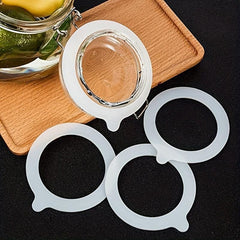 8pcs Silicone Jar Gaskets for Regular Mouth Canning Jars