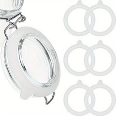 8pcs Silicone Jar Gaskets for Regular Mouth Canning Jars