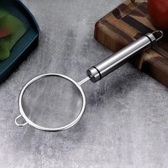 2pcs Stainless Steel Strainer & Egg Yolk Separator Kitchen Tools