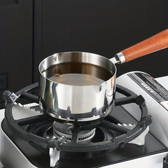 Stainless Steel Chocolate Melting Pot Mini Butter Warmer w/Heat Resistant Handle
