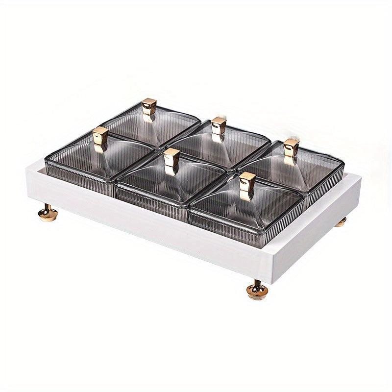 Candy Servers Tray Fruit Plate Living Room Tea Table Storage Box
