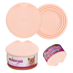 Pet Can Lid Silicone Lid For Pet Food Can Universal Sealing Lid