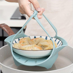 BPA Silicone Steamer Basket for Instant Pot - Easy to Clean