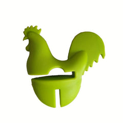 Portable Pot Clips Cartoon Silicone Spoon Holder