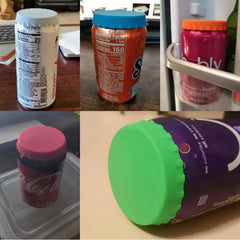 6pcs Silicone Can Lids Sealing Cover Leakproof Soda Water Caps