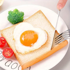 4pcs Stainless Steel Omelet Mold Fried Egg Shaper