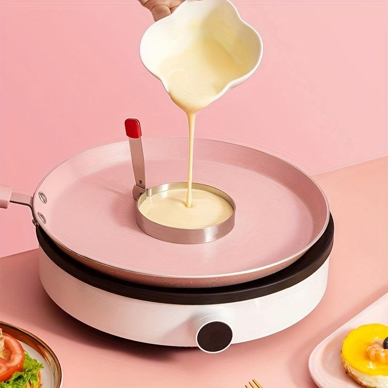 4pcs Stainless Steel Omelet Mold Fried Egg Shaper