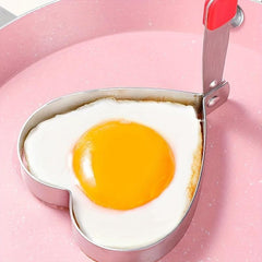 4pcs Stainless Steel Omelet Mold Fried Egg Shaper