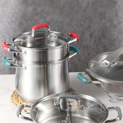 Silicone Pot Handle Covers - Heat Resistant & Anti-Scalding