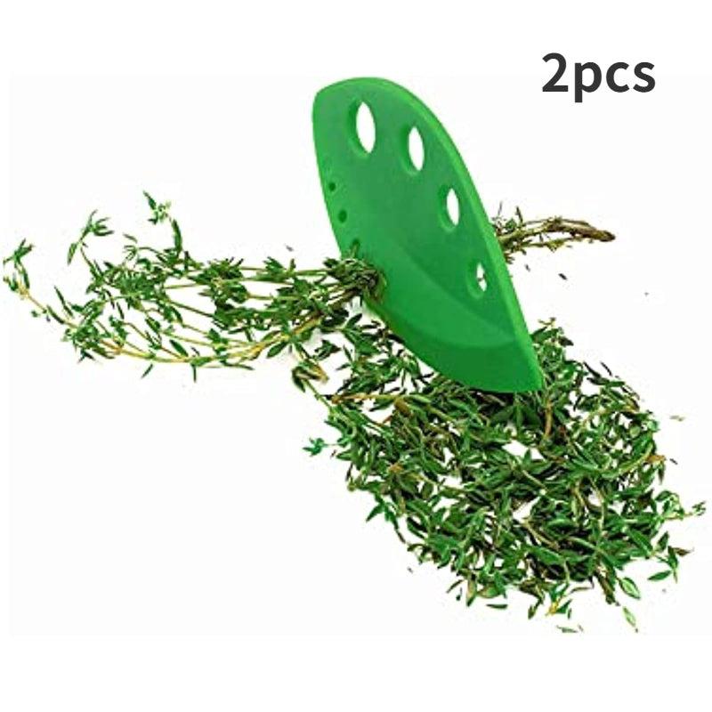 3pcs Herb Stripper 8 Holes Kitchen Herb Leaf Stripping Tool
