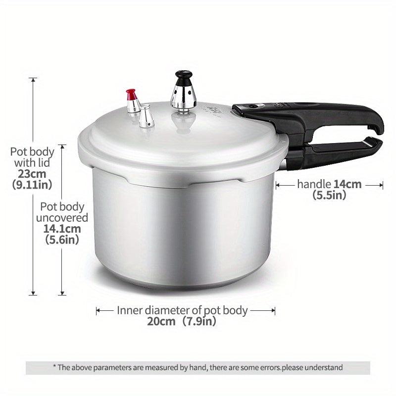 DOUBLE HAPPINESS Pressure Cooker Aluminum Fast Cooking Pot For Soup Meat Rice