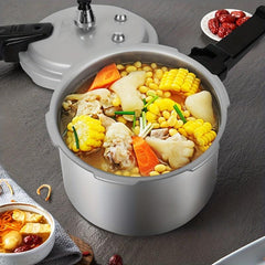 DOUBLE HAPPINESS Pressure Cooker Aluminum Fast Cooking Pot For Soup Meat Rice