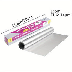 3 Rolls Aluminum Foil Sheets Heavy Duty Tin Foil Cooking