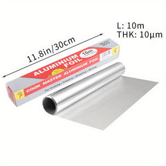 3 Rolls Aluminum Foil Sheets Heavy Duty Tin Foil Cooking