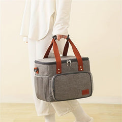 16L Insulation Cooler Bag Waterproof Leakproof Outdoor Tote Bag