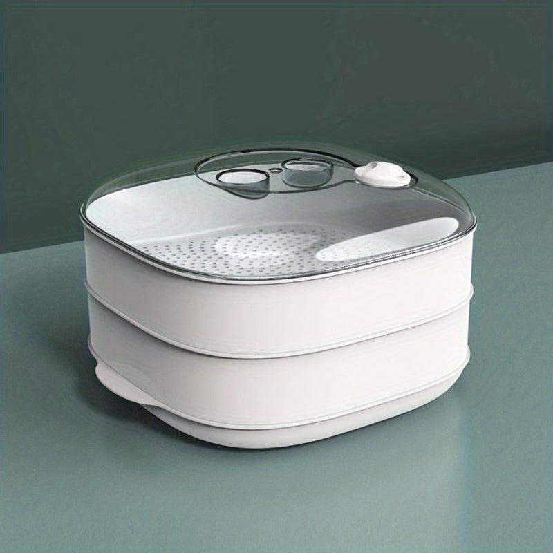 1pc Multiple Tiers Microwave Steamer for Steaming Food