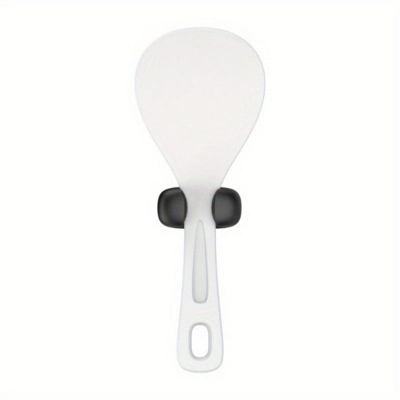 Wall Mounted Rice Paddle Rack - Convenient Kitchen Storage
