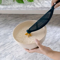 Pot Strainer Pan Pot Drainer Handles Rice Washer Strainer