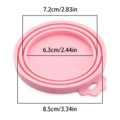 3-in-1 Reusable Food Storage Tin Cover