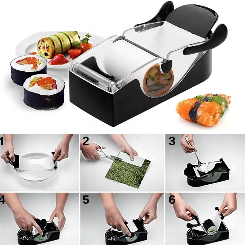 1 Pc Sushi Making Machine Portable Sushi Mold Non Stick Rice And Vegetable Roll