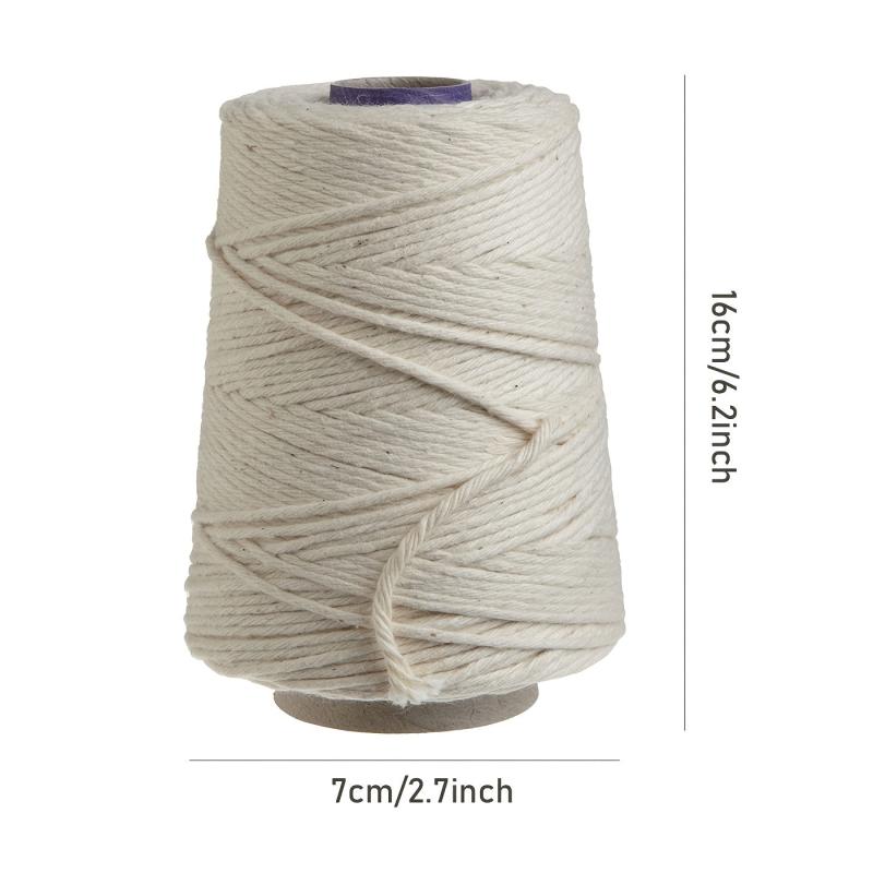 656 Feet Natural Jute Twine Arts Crafts Gift Christmas Durable Packing String